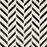 Kravet Pinnacle Velvet Ivory/Noir Fabric