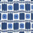Schumacher Kandira Blues Fabric