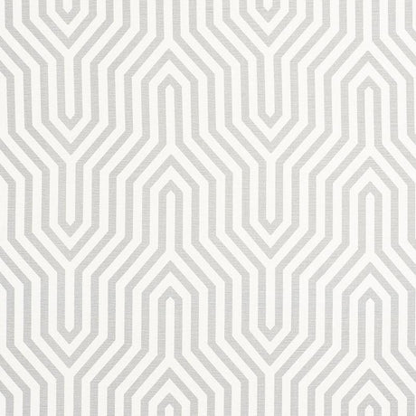 Schumacher Vanderbilt Print Grisaille Fabric