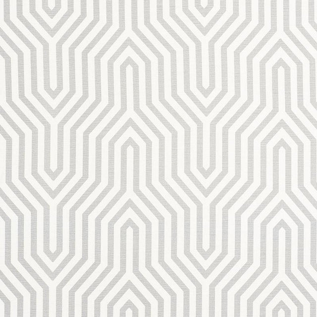 Schumacher Vanderbilt Print Grisaille Fabric