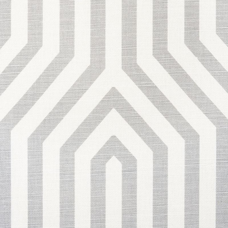 Schumacher Vanderbilt Print Grisaille Fabric