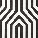 Schumacher Vanderbilt Print Noir Fabric