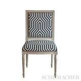 Schumacher Vanderbilt Print Noir Fabric