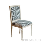 Schumacher Vanderbilt Print Noir Fabric