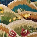 Schumacher Gerry Embroidery Document Fabric