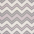 Schumacher Chevron Ikat Lilac Fabric