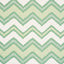 Schumacher Chevron Ikat Green Fabric