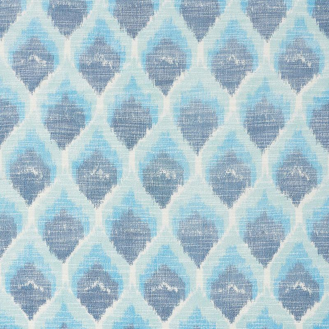 Schumacher Odisha Ikat Blues Fabric