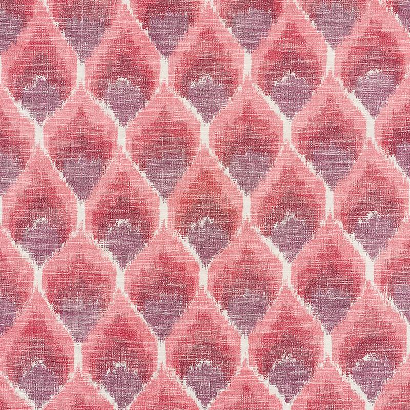 Schumacher Odisha Ikat Reds Fabric