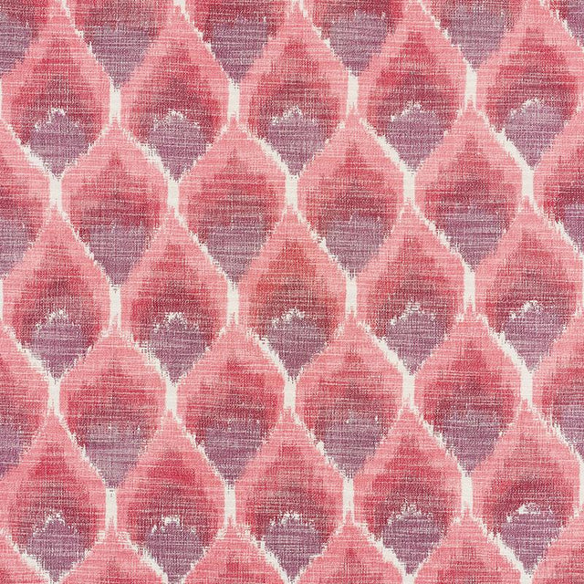 Schumacher Odisha Ikat Reds Fabric