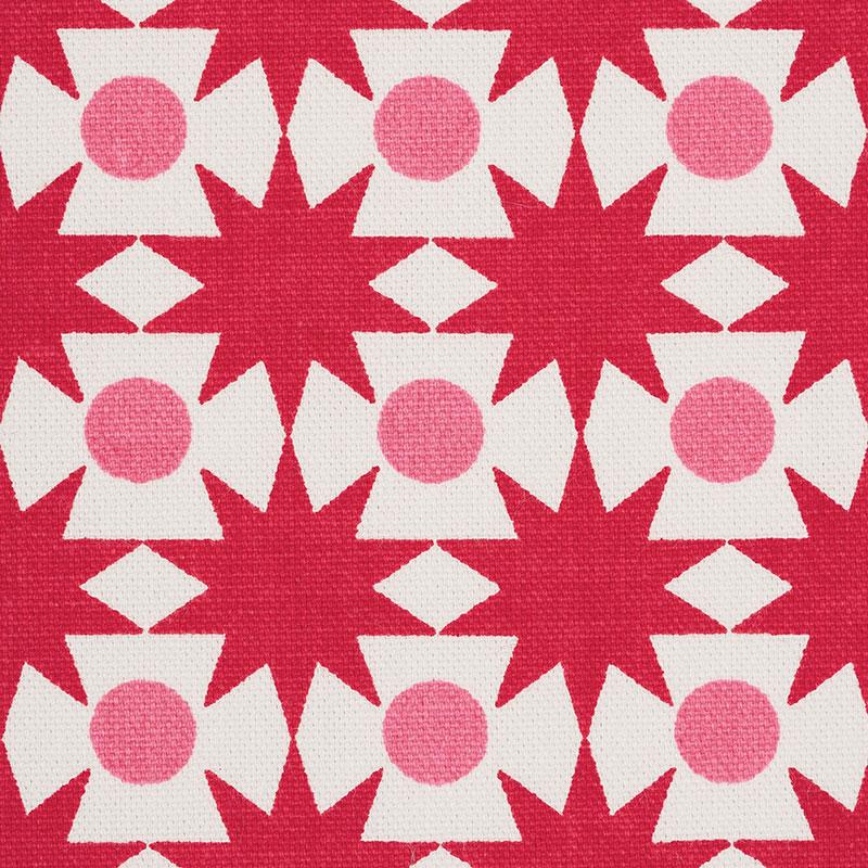 Schumacher Cosmos Valentine Fabric
