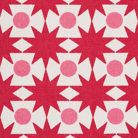 Schumacher Cosmos Valentine Fabric