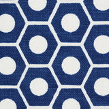 Schumacher Queen B Navy Fabric