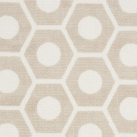 Schumacher Queen B Flax Fabric