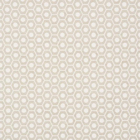 Schumacher Queen B Flax Fabric