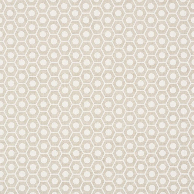 Schumacher Queen B Flax Fabric