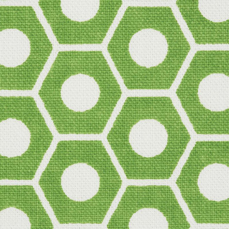 Schumacher Queen B Green Fabric