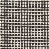 Schumacher Stella Black & Natural Fabric
