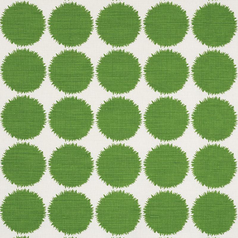 Schumacher Fuzz Green Fabric