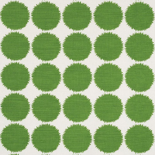 Schumacher Fuzz Green Fabric