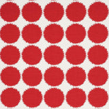 Schumacher Fuzz Red Fabric