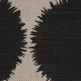 Schumacher Fuzz Black & Natural Fabric