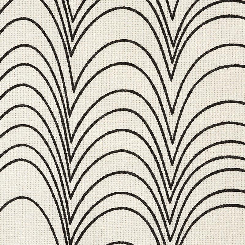 Schumacher Richter Black Fabric
