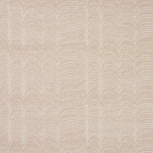 Schumacher Richter Ivory & Natural Fabric