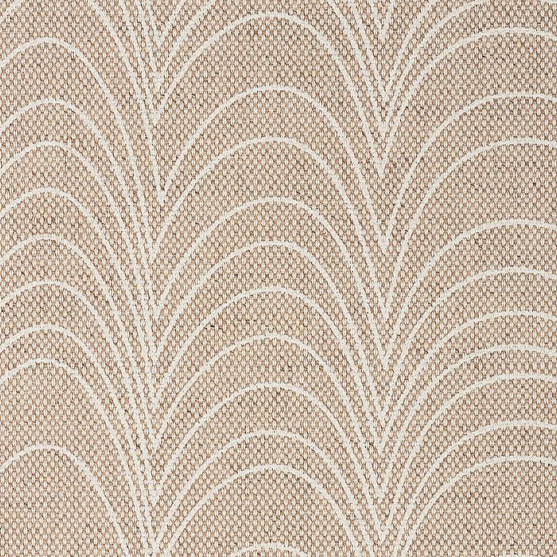Schumacher Richter Ivory & Natural Fabric