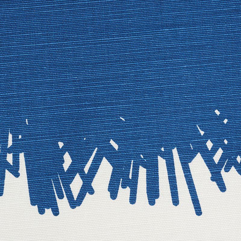 Schumacher Bang Navy Fabric