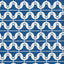 Schumacher London Bridge Blue Fabric