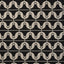Schumacher London Bridge Black & Natural Fabric