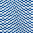 Schumacher Buds Navy & Sky Fabric