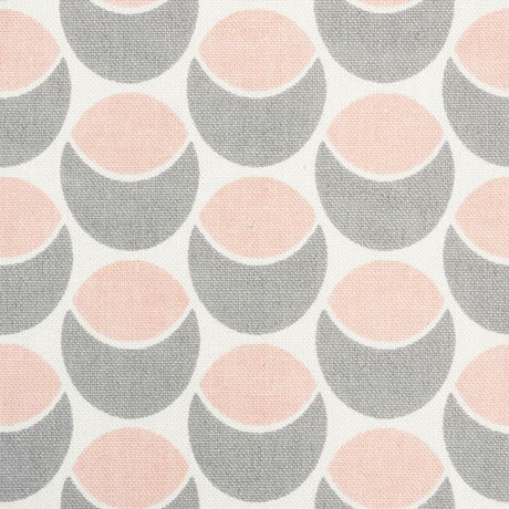Schumacher Buds Dove & Blush Fabric