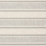 Schumacher Oxnard Grey Fabric