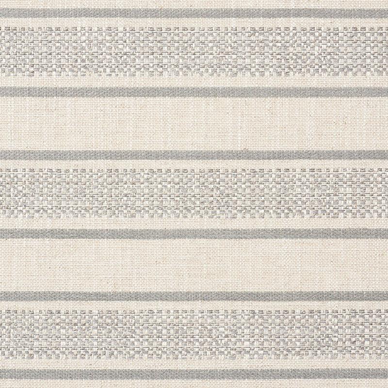 Schumacher Oxnard Grey Fabric