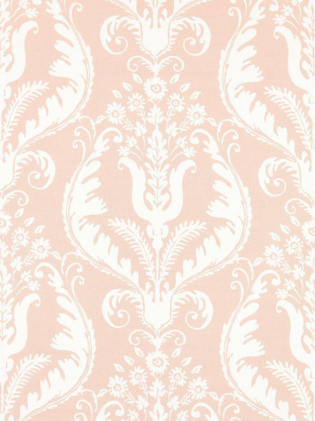 Scalamandre Primavera Linen Print Blush Fabric