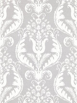 Scalamandre Primavera Linen Print French Grey Fabric