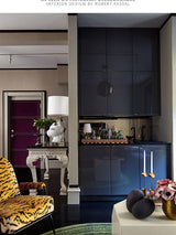 Scalamandre Tigre | Silk Ivory, Gold & Black Fabric