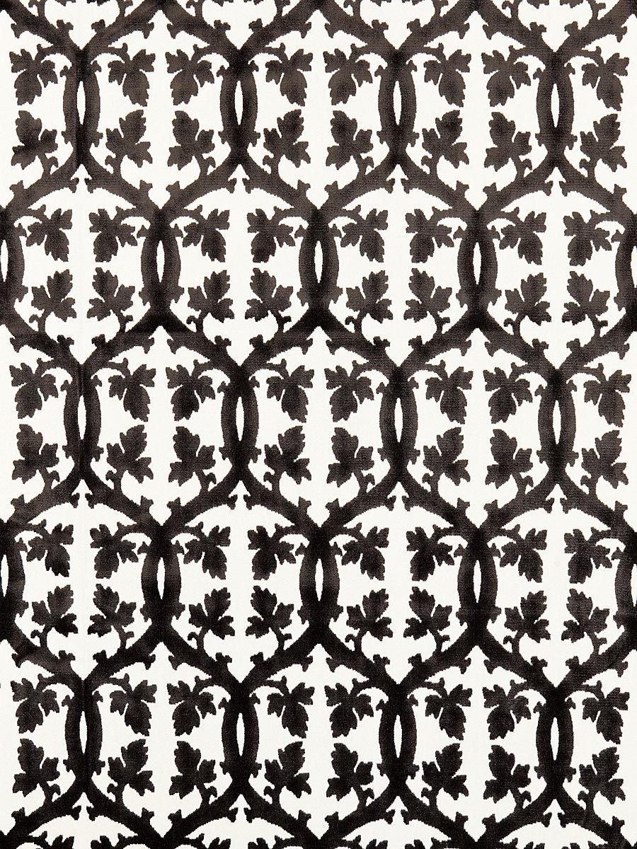 Scalamandre Falk Manor House Carbon Fabric