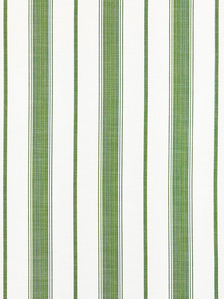 Scalamandre Sconset Stripe Vert Fabric