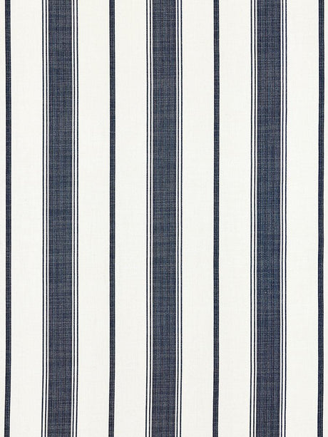 Scalamandre Sconset Stripe Indigo Fabric