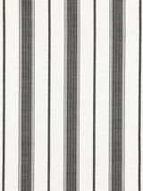 Scalamandre Sconset Stripe Carbon Fabric