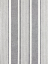 Scalamandre Wellfleet Stripe Zinc Fabric