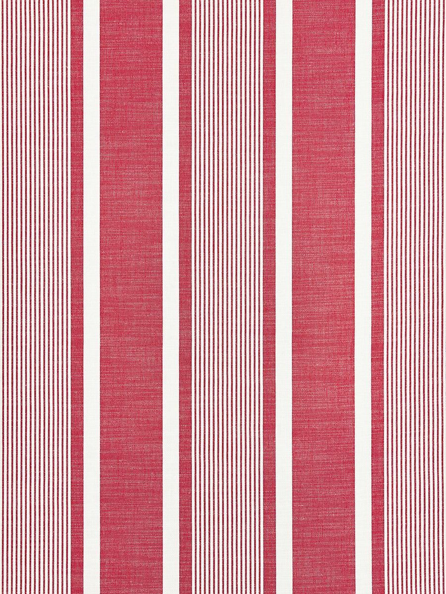 Scalamandre Wellfleet Stripe Berry Fabric