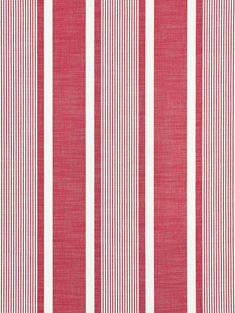 Scalamandre Wellfleet Stripe Berry Fabric