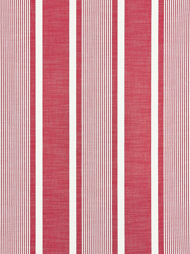 Scalamandre Wellfleet Stripe Berry Fabric