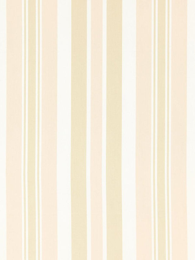 Scalamandre Mayfair Cotton Stripe Pink Sand Fabric