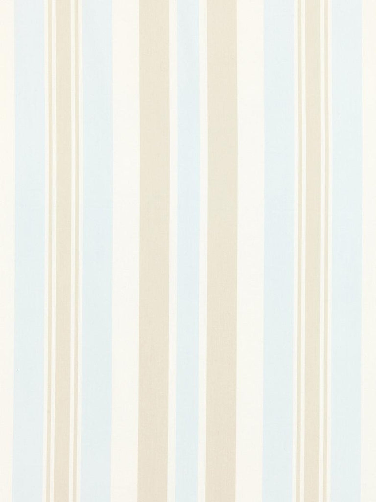 Scalamandre Mayfair Cotton Stripe Sea Gull Fabric