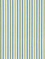Scalamandre Leeds Cotton Stripe Ocean Palm Fabric